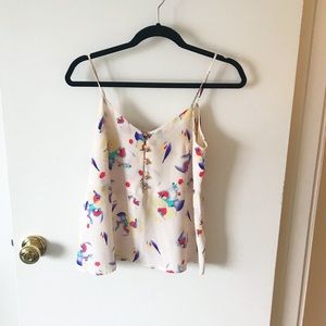 Yumi Kim - White Floral Tank Top
